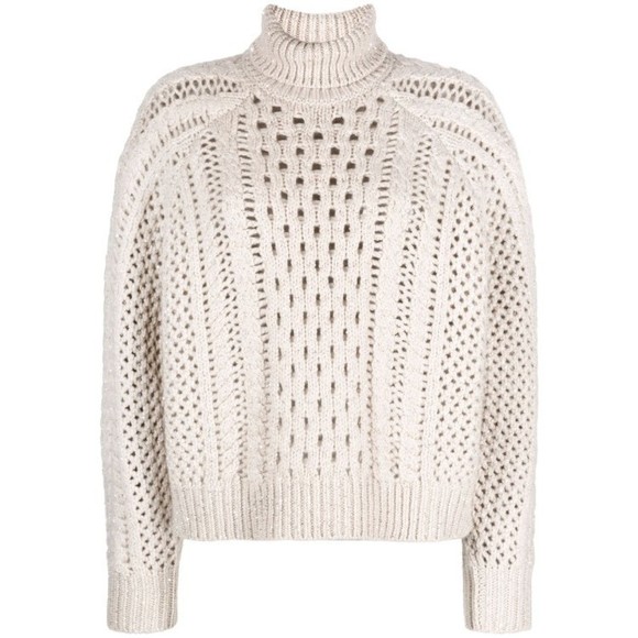 Brunello Cucinelli Sweaters - Brunello Cucinelli Knit Long Sleeve Sweater With Textured Stitching - NWT